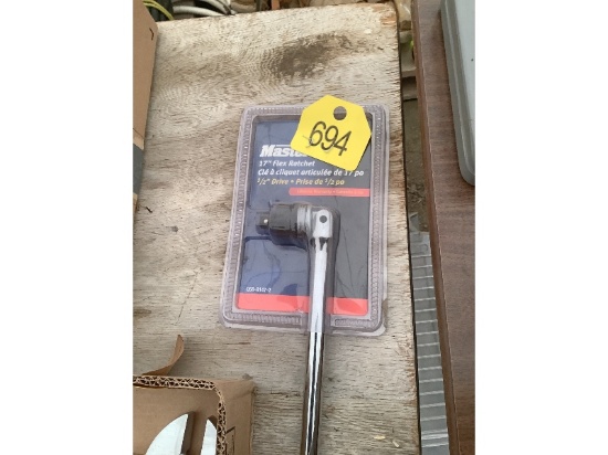 Mastercraft 17" Flex Ratchet - 1/2" Drive