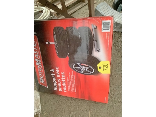 Motomaster Tire Stand with Wheels
