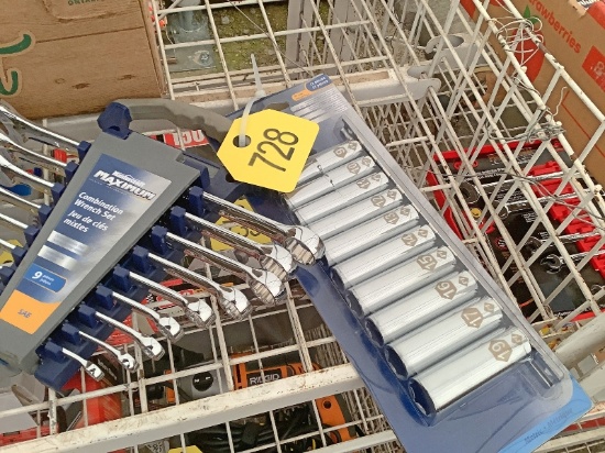 SAE Wrench Set & Metric Socket Set