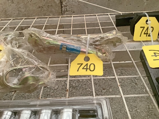 2 - New 1" Draw Bolts
