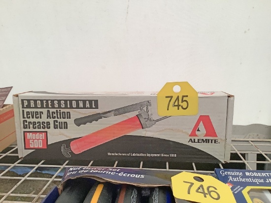 New Alemite Grease Gun