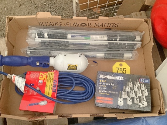 Trouble Light, Bit Socket Set and Socket Holders