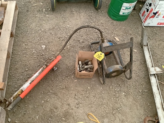 Hydraulic Fitting Crimper and Fittings - No Dies