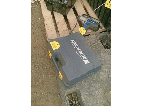 Mastercraft Drill and Bit Set