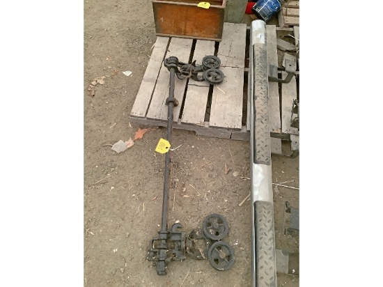 Antique Rolling Door Carrier
