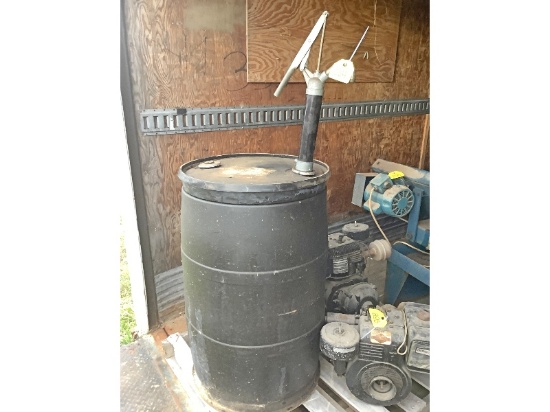 Poly Barrel and Pump