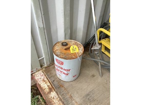 Pail of Lacquer