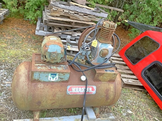 Webster Air Compressor - As Is