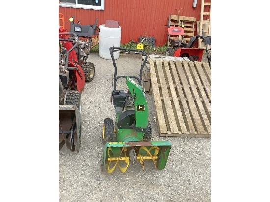 John Deere Snowblower - As Viewed