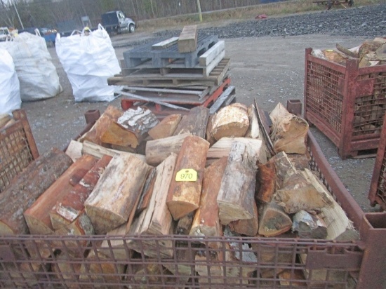 1 - 3'x4'x30" Crate of Mixed Season Firewood - Firewood Only, No Crate