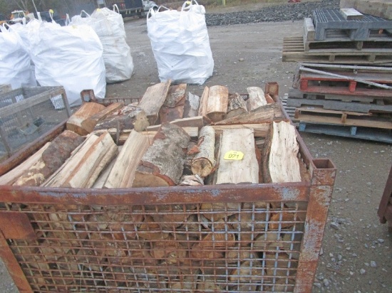 1 - 3'x4'x30" Crate of Mixed Season Firewood - Firewood Only, No Crate