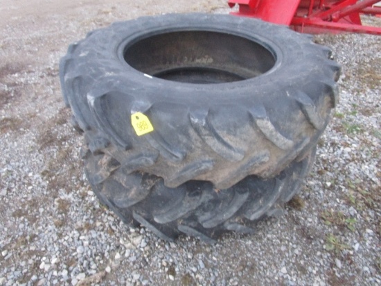 2 - 340/85R28 Ag Tires