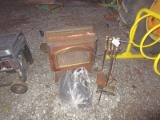 Woodstove Insert with Accessories and Pipes