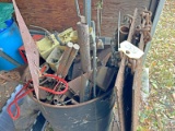 Barrel of Scrap & Checker Plate