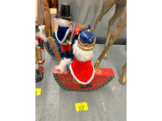 2 Rocking Nutcrackers