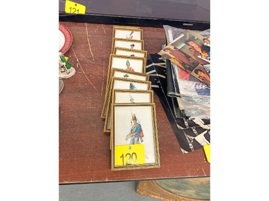 Set of Small Assorted Military Frames
