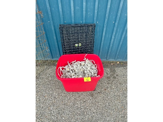 Tote Of Lights And Cage