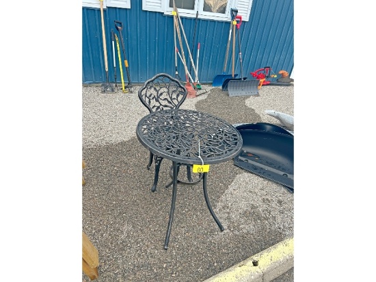 Bistro Table and Chair