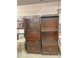 2 Storage Cupboards - No Shelves