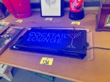Cocktail Lounge Sign