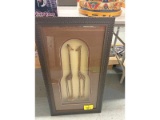 Giraffes in Shadow Box