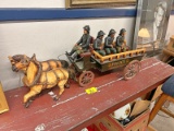Wooden Police Wagon - Collector Piece