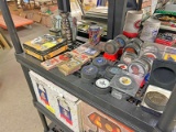 Shelf of Pucks, Cards and Memorabilia