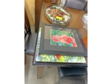 Print, Signed Placemats and Serving Tray
