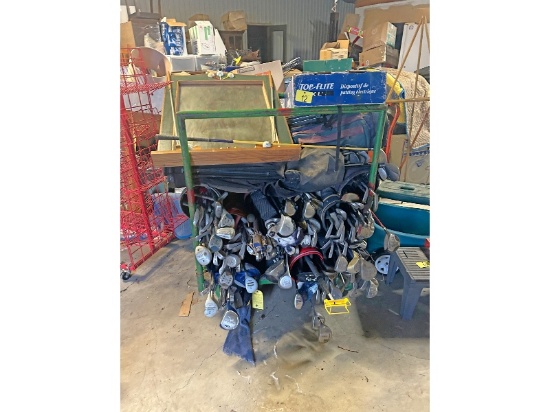 Large Quantity of Golf Clubs