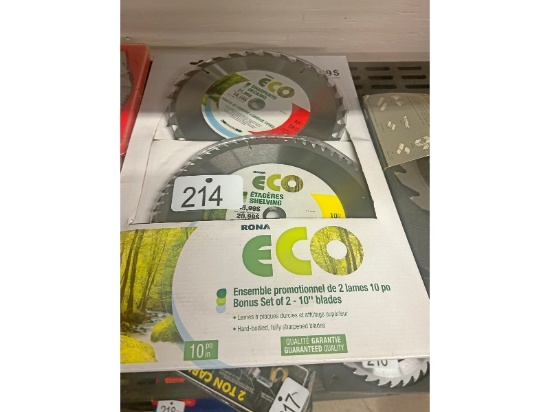 New 10" Saw Blades