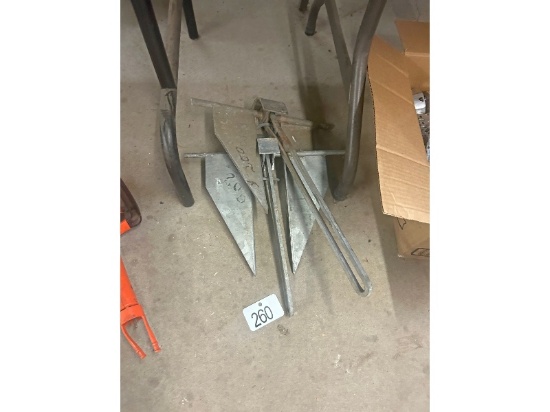 2 Boat Anchors