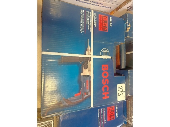 New Bosch 8.5 Amp 1/2" 2 Speed Hammer Drill