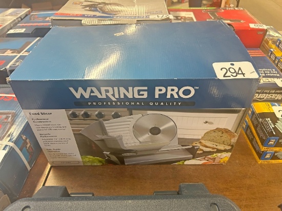 New Waring Pro Food Slicer