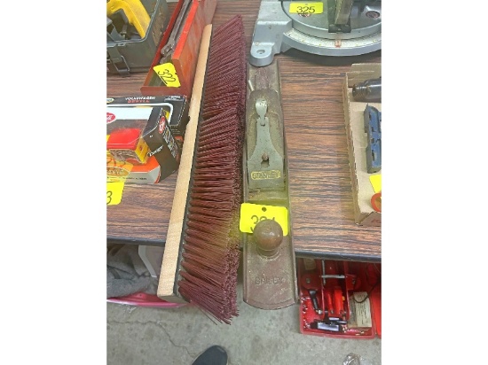Stanley Wood Plane & New Broom Head