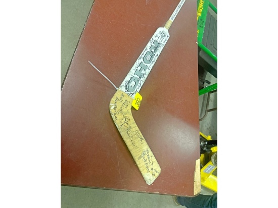 Signed Koho Goalie Stick