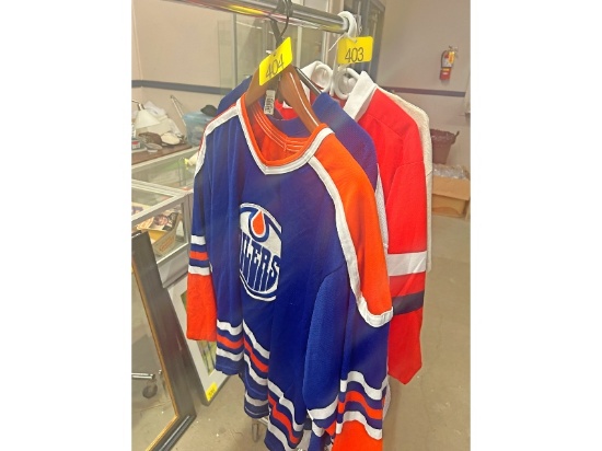 Toronto Maple Leaf's Jersey & Edmonton Oilers Jersey