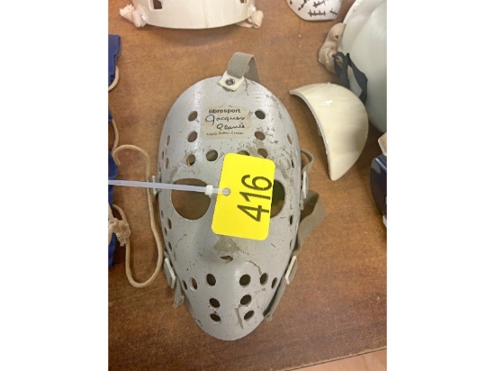 Jacques Plante Goalie Mask