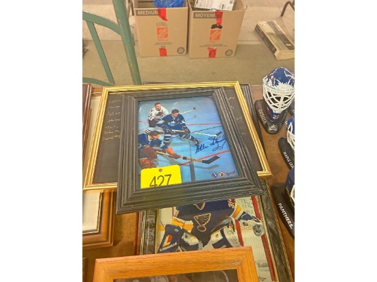 Framed Hockey Pictures