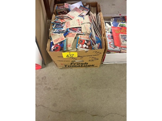 Box of Hockey Cards