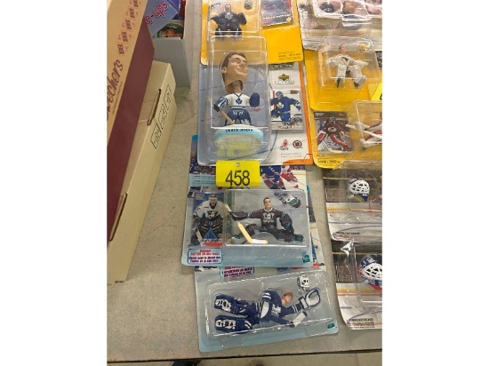 Row of Hockey Figurines