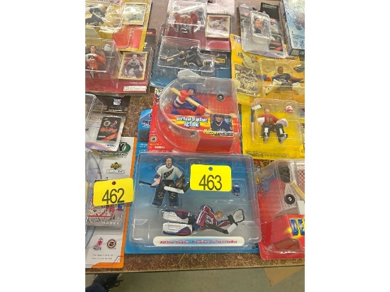 Row of Hockey Figurines