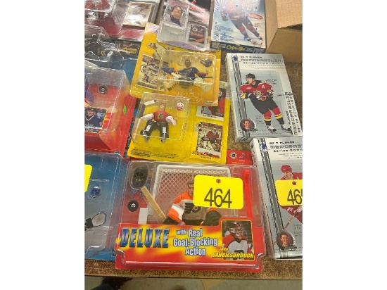 Row of Hockey Figurines