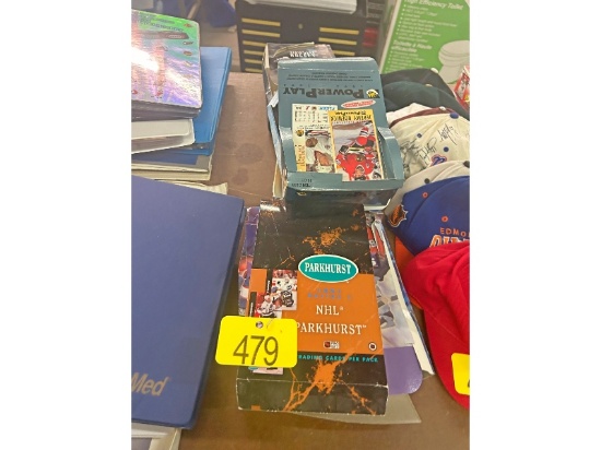 Boxes of Hockey Cards