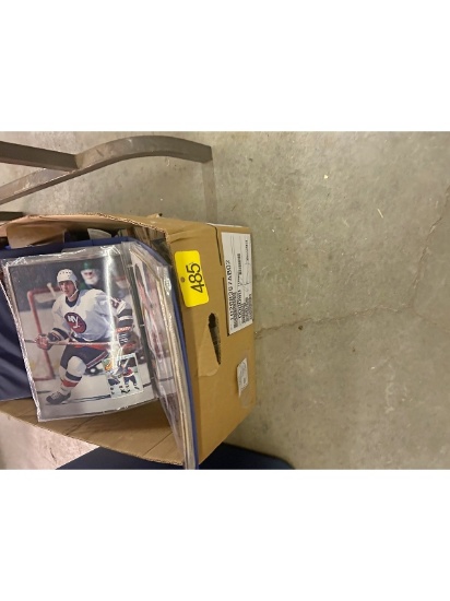 Box of Hockey Memorabilia