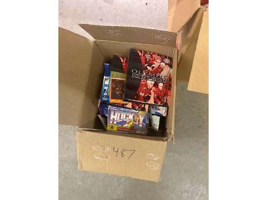 3 Boxes of Hockey Memorabilia