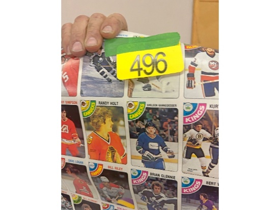 77/78 Uncut Cards