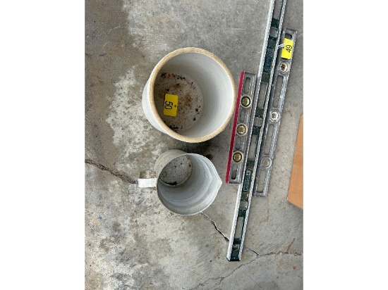 Crock & Aluminum Jug