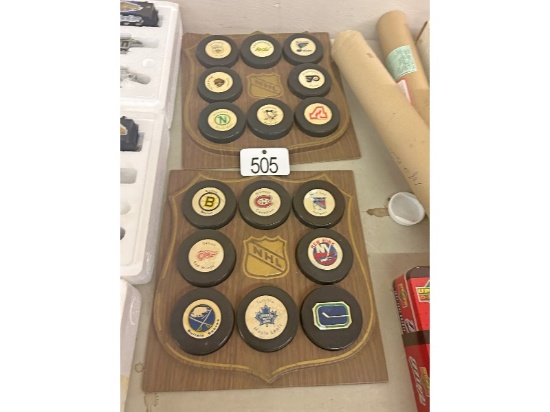 2 Sets of Pucks