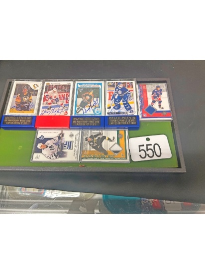 Tray of Hockey Cards