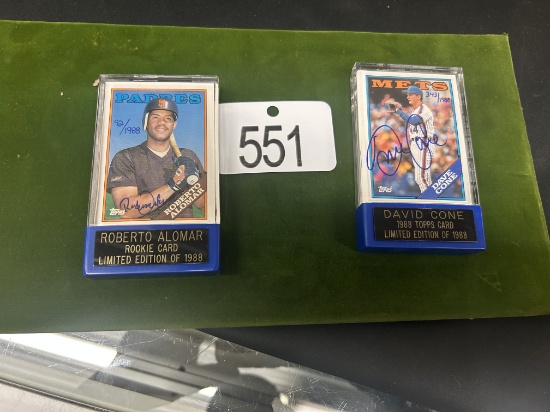 2 Baseball Cards